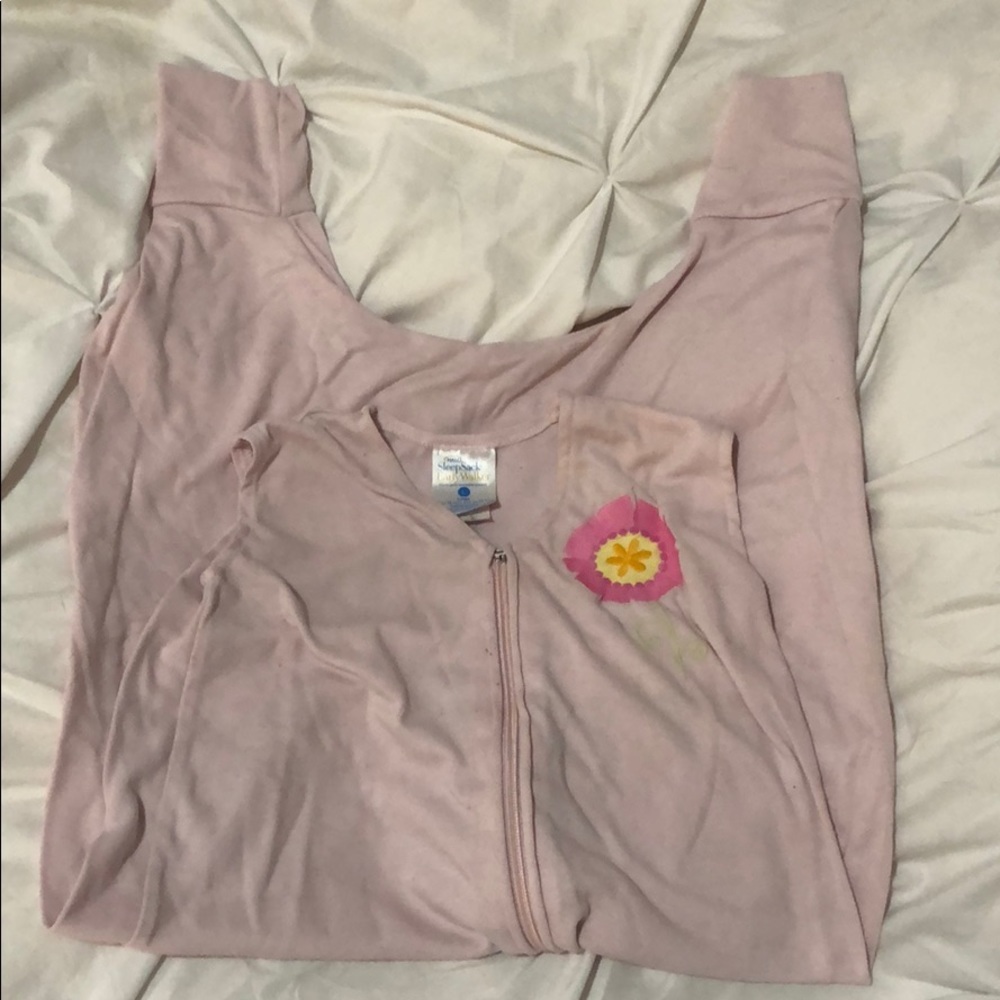 Large Pink Early Walker Halo Sleep Sack